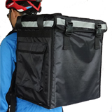 PK-66V: Hot bag food delivery, pan carrier, insulated food delivery bag for takeaways, 16" L x 12" W x 18" H