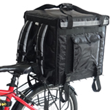 PK-92V: Insulated delivery food bags for scooter with big volume, keep hot, 18