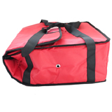 PK-29P: Smaller than 16 Inch Pizza Delivery Tote Bag, Thermal Delivery Bags, Hot Pizza Bag, 16" L x 16" W x 7" H