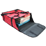 PK-59P: 18 - 20 Inch Pizza Delivery Tote Bag, Thermal Delivery Bags, Hot Pizza Bag, 20" L x 20" W x 7" H