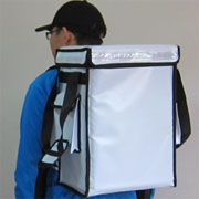 PK-33VW: Thermal food delivery bag, drinking takeaway backapck, Top Loading