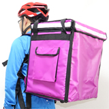 PK-65AP: Insulated bag for food delivery, fresh food storge backpack, thermal carrier, 16" L x 12" W x 18" H
