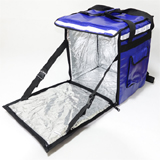PK-65AB: Insulated food delivery bag, cook takeaway bags, waterproof box, 16" L x 12" W x 18" H