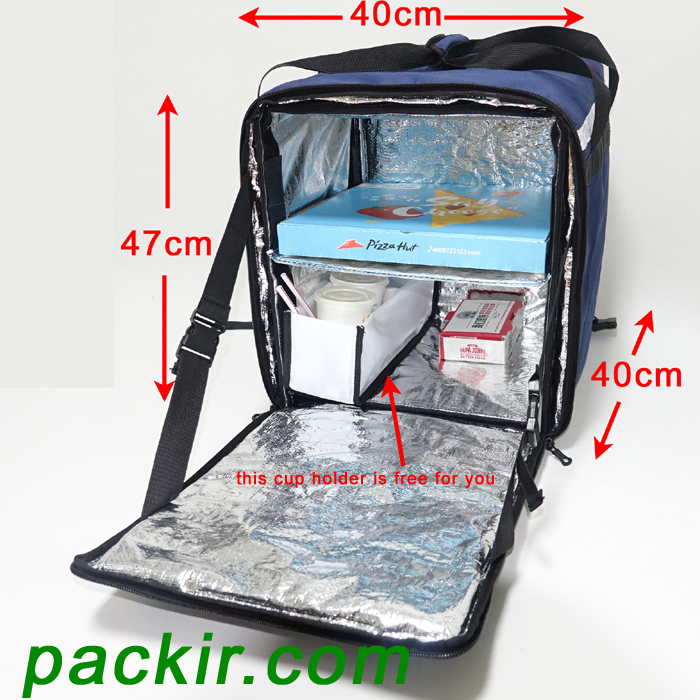 Insulated Pizza Food Delivery Bag Professional Large Pizza Delivery Bag Moisture Proof Pizza Box I4060044387
